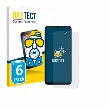 Parte frontale di una confezione del prodotto con il logo del marchio BROTECT. Accanto è raffigurato il dispositivo Doogee Not