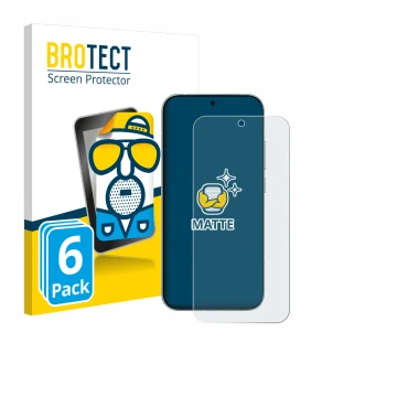 Parte frontale di una confezione del prodotto con il logo del marchio BROTECT. Accanto è raffigurato il dispositivo Xiaomi Red