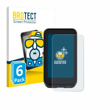 Parte frontale di una confezione del prodotto con il logo del marchio BROTECT. Accanto è raffigurato il dispositivo igpsport B