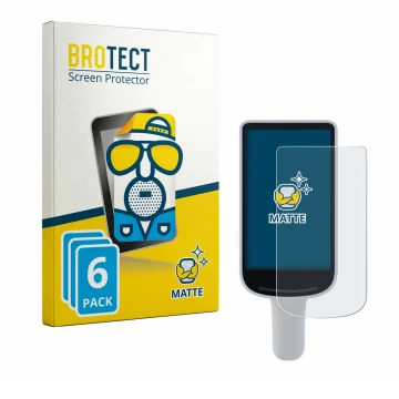 Parte frontale di una confezione del prodotto con il logo del marchio BROTECT. Accanto è raffigurato il dispositivo Datalogic 