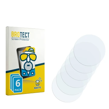 Parte frontale di una confezione del prodotto con il logo del marchio BROTECT. Accanto si trova la protezione per lo schermo c