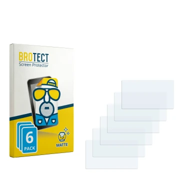 Parte frontale di una confezione del prodotto con il logo del marchio BROTECT. Accanto si trova la protezione per lo schermo c