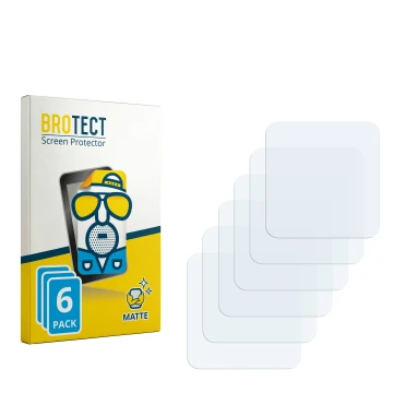 Parte frontale di una confezione del prodotto con il logo del marchio BROTECT. Accanto si trova la protezione per lo schermo c