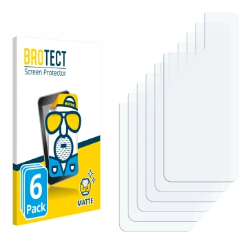 Parte frontale di una confezione del prodotto con il logo del marchio BROTECT. Accanto si trova la protezione per lo schermo c