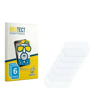 Parte frontale di una confezione del prodotto con il logo del marchio BROTECT. Accanto si trova la protezione per lo schermo c