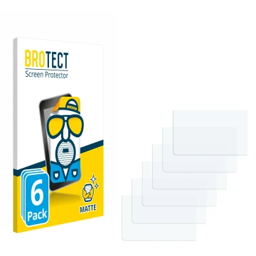 Parte frontale di una confezione del prodotto con il logo del marchio BROTECT. Accanto si trova la protezione per lo schermo c