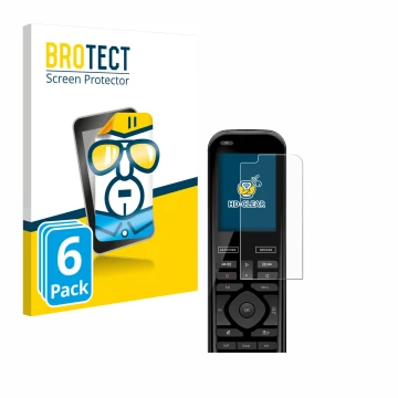 Parte frontale di una confezione del prodotto con il logo del marchio BROTECT. Accanto è raffigurato il dispositivo Logitech H