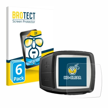 Parte frontale di una confezione del prodotto con il logo del marchio BROTECT. Accanto è raffigurato il dispositivo Bosch Puri