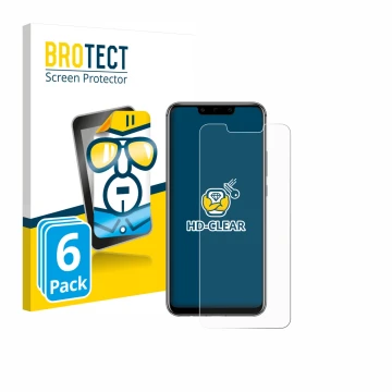 Parte frontale di una confezione del prodotto con il logo del marchio BROTECT. Accanto è raffigurato il dispositivo Huawei Mat