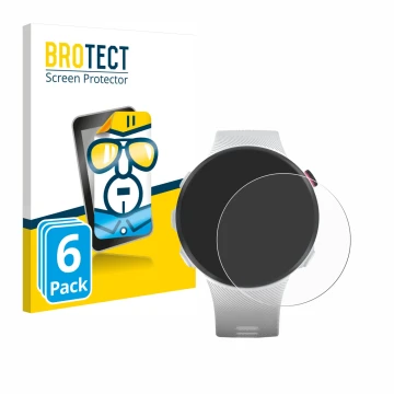 Parte frontale di una confezione del prodotto con il logo del marchio BROTECT. Accanto è raffigurato il dispositivo Garmin For
