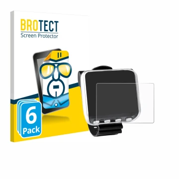 Parte frontale di una confezione del prodotto con il logo del marchio BROTECT. Accanto è raffigurato il dispositivo Mares Geni