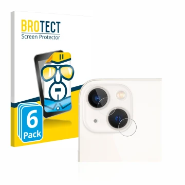 Parte frontale di una confezione del prodotto con il logo del marchio BROTECT. Accanto è raffigurato il dispositivo Apple iPho