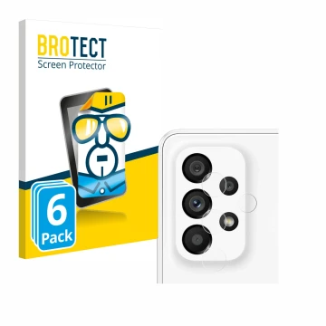 Parte frontale di una confezione del prodotto con il logo del marchio BROTECT. Accanto è raffigurato il dispositivo Samsung Ga