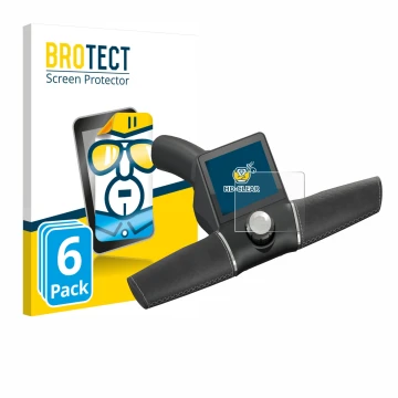 Parte frontale di una confezione del prodotto con il logo del marchio BROTECT. Accanto è raffigurato il dispositivo Motocaddy 