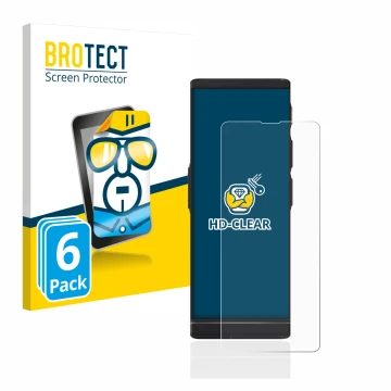 Parte frontale di una confezione del prodotto con il logo del marchio BROTECT. Accanto è raffigurato il dispositivo Vasco Tran