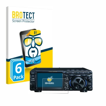 Parte frontale di una confezione del prodotto con il logo del marchio BROTECT. Accanto è raffigurato il dispositivo Yaesu FT-7