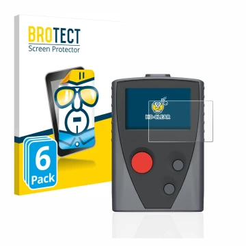 Parte frontale di una confezione del prodotto con il logo del marchio BROTECT. Accanto è raffigurato il dispositivo Swissphone