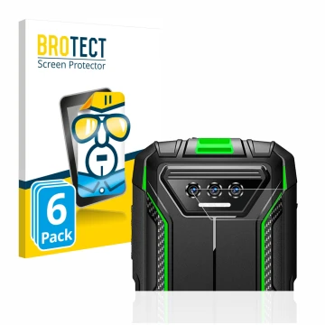 Parte frontale di una confezione del prodotto con il logo del marchio BROTECT. Accanto è raffigurato il dispositivo Doogee S41