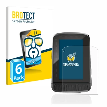Parte frontale di una confezione del prodotto con il logo del marchio BROTECT. Accanto è raffigurato il dispositivo Wahoo Elem