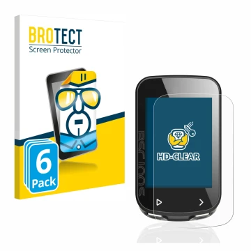 Parte frontale di una confezione del prodotto con il logo del marchio BROTECT. Accanto è raffigurato il dispositivo iGPSPORT B