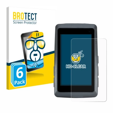 Parte frontale di una confezione del prodotto con il logo del marchio BROTECT. Accanto è raffigurato il dispositivo Sigma ROX 