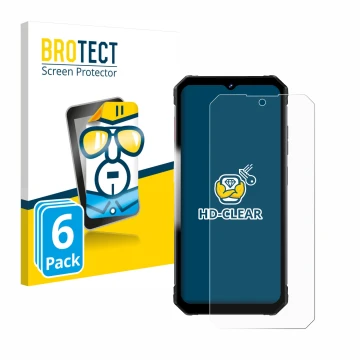 Parte frontale di una confezione del prodotto con il logo del marchio BROTECT. Accanto è raffigurato il dispositivo Fossibot F