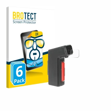 Parte frontale di una confezione del prodotto con il logo del marchio BROTECT. Accanto è raffigurato il dispositivo Tooo Cycli