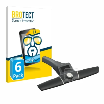 Parte frontale di una confezione del prodotto con il logo del marchio BROTECT. Accanto è raffigurato il dispositivo Motocaddy 