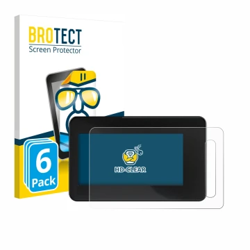 Parte frontale di una confezione del prodotto con il logo del marchio BROTECT. Accanto è raffigurato il dispositivo Shimano St