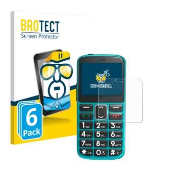 Parte frontale di una confezione del prodotto con il logo del marchio BROTECT. Accanto è raffigurato il dispositivo Uleway Sen
