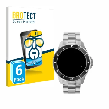 Parte frontale di una confezione del prodotto con il logo del marchio BROTECT. Accanto è raffigurato il dispositivo Withings S