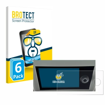 Parte frontale di una confezione del prodotto con il logo del marchio BROTECT. Accanto è raffigurato il dispositivo Volkswagen