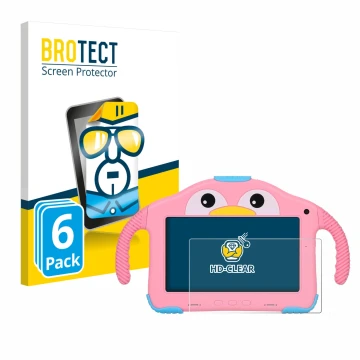 Parte frontale di una confezione del prodotto con il logo del marchio BROTECT. Accanto è raffigurato il dispositivo okulaku KI
