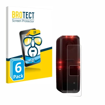 Parte frontale di una confezione del prodotto con il logo del marchio BROTECT. Accanto è raffigurato il dispositivo Alps Alpin