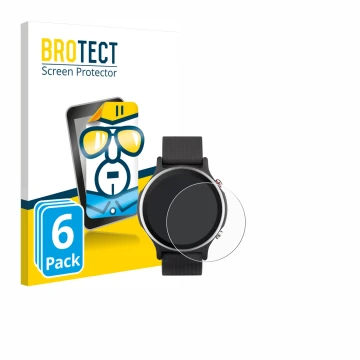 Parte frontale di una confezione del prodotto con il logo del marchio BROTECT. Accanto è raffigurato il dispositivo ASUS VivoW