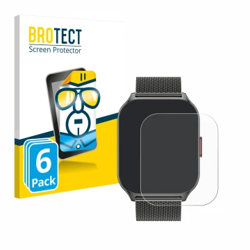 Parte frontale di una confezione del prodotto con il logo del marchio BROTECT. Accanto è raffigurato il dispositivo Zoskvee P9