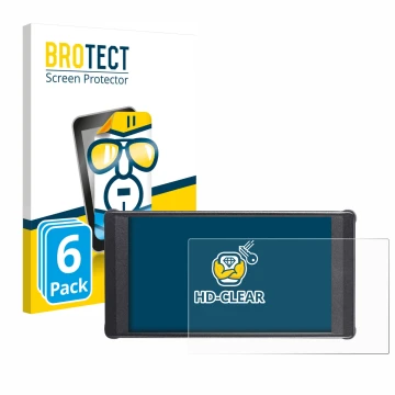 Parte frontale di una confezione del prodotto con il logo del marchio BROTECT. Accanto è raffigurato il dispositivo Portkeys P