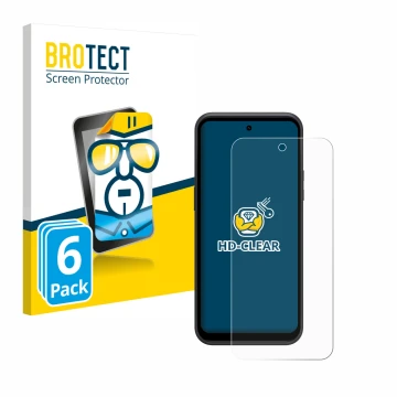 Parte frontale di una confezione del prodotto con il logo del marchio BROTECT. Accanto è raffigurato il dispositivo HMD XR21 c