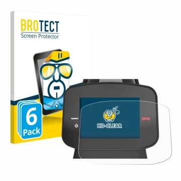 Parte frontale di una confezione del prodotto con il logo del marchio BROTECT. Accanto è raffigurato il dispositivo PowaKaddy 