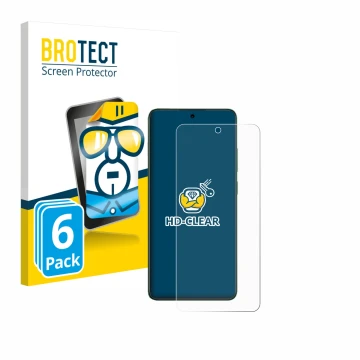 Parte frontale di una confezione del prodotto con il logo del marchio BROTECT. Accanto è raffigurato il dispositivo Oppo Reno 