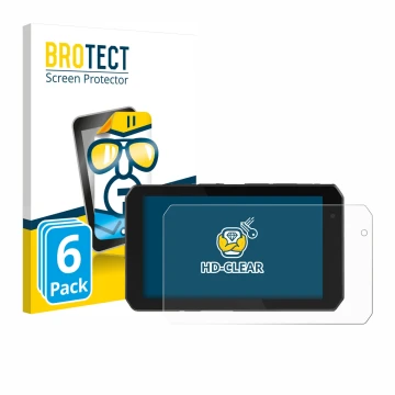 Parte frontale di una confezione del prodotto con il logo del marchio BROTECT. Accanto è raffigurato il dispositivo Chigee AIO