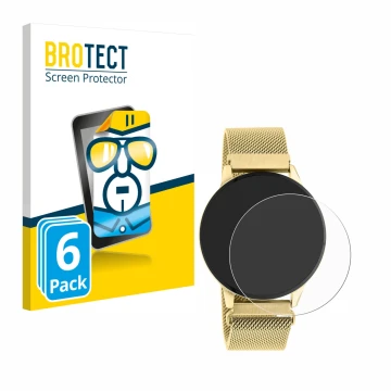 Parte frontale di una confezione del prodotto con il logo del marchio BROTECT. Accanto è raffigurato il dispositivo Oozoo Q001