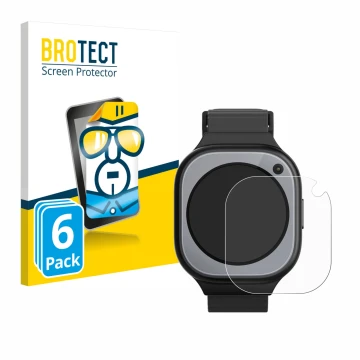 Parte frontale di una confezione del prodotto con il logo del marchio BROTECT. Accanto è raffigurato il dispositivo Xplora X6P