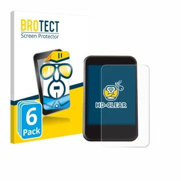 Parte frontale di una confezione del prodotto con il logo del marchio BROTECT. Accanto è raffigurato il dispositivo Freesky YL