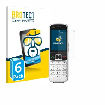 Parte frontale di una confezione del prodotto con il logo del marchio BROTECT. Accanto è raffigurato il dispositivo Unify Open