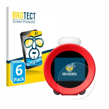 Parte frontale di una confezione del prodotto con il logo del marchio BROTECT. Accanto è raffigurato il dispositivo Nintendo S