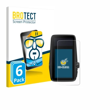 Parte frontale di una confezione del prodotto con il logo del marchio BROTECT. Accanto è raffigurato il dispositivo Coros Dura