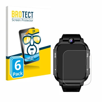 Parte frontale di una confezione del prodotto con il logo del marchio BROTECT. Accanto è raffigurato il dispositivo Blackview 