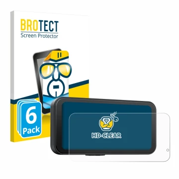 Parte frontale di una confezione del prodotto con il logo del marchio BROTECT. Accanto è raffigurato il dispositivo Volam RC15
