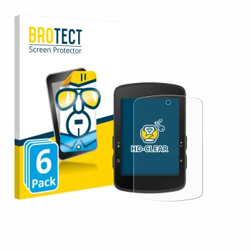 Parte frontale di una confezione del prodotto con il logo del marchio BROTECT. Accanto è raffigurato il dispositivo Bryton Rid